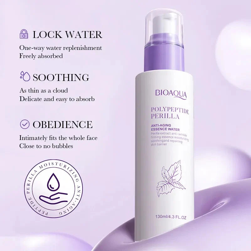 Bioaqua Polypeptide Perilla Moisturizing Anti-Aging Essence Water 130ml