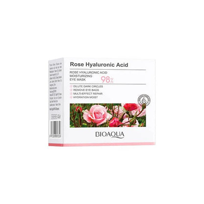 BIOAQUA Rose Hyaluronic Acid Moisturizing Eye Mask 30 Pairs 80g