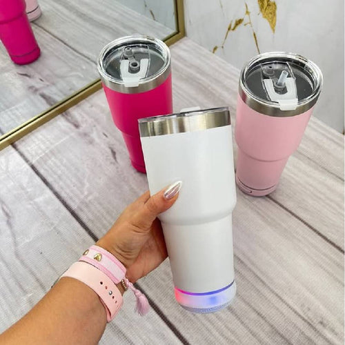 Bluetooth Speaker Stainless Steel Tumbler