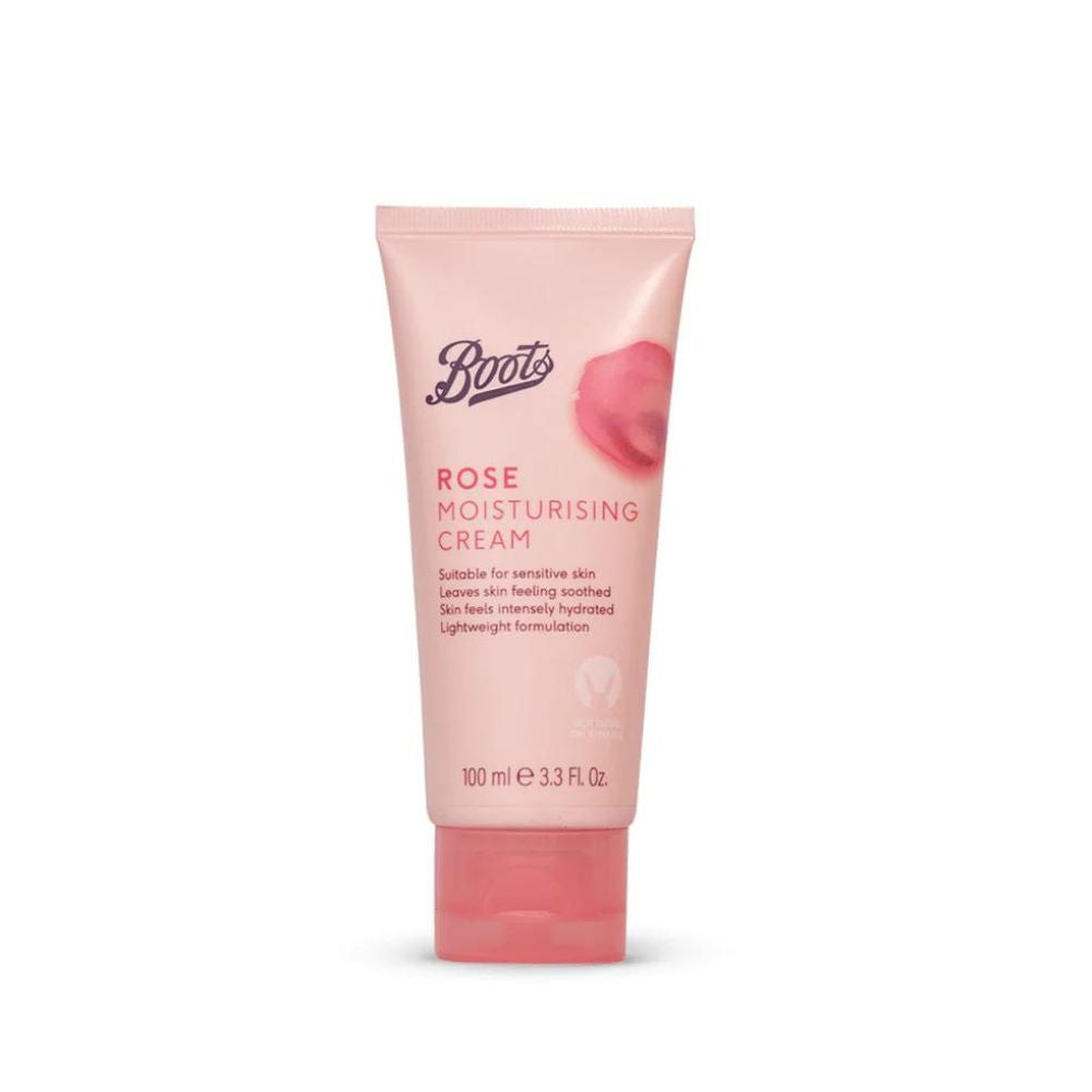 BOOTS ROSE MOISTURISER TUBE