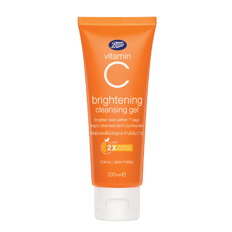 BOOTS VITAMIN C BRIGHTENING CLEANSING GEL 200ML