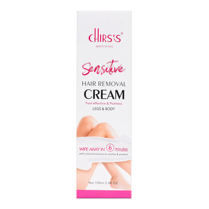 CHIRS'S Sensitive Hair Removal Cream Fast Effective & Painless For Legs & Body