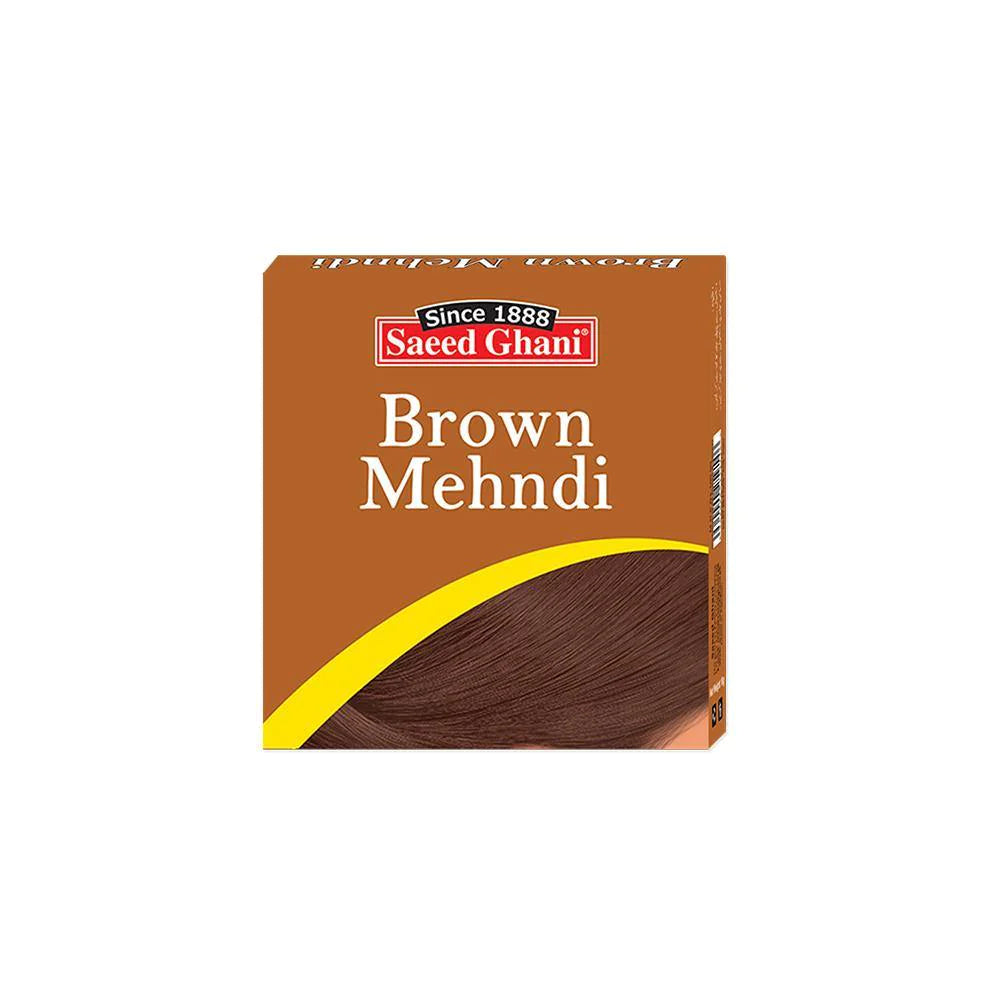 Saeed Ghani Brown Mehndi