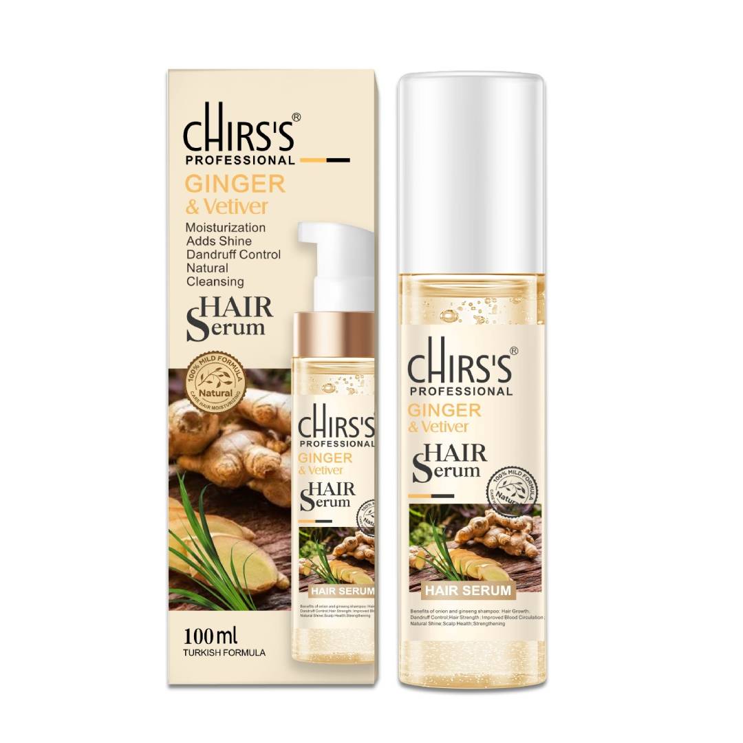 CHIRS'S Professional Ginger And Vetiver Hair Serum