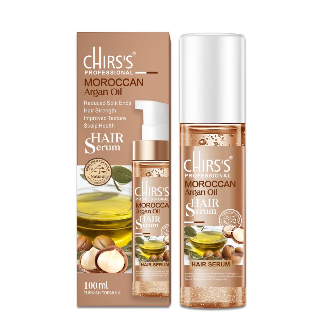 CHIRS'S Professional Moroccan Argan Oil Hair Serum