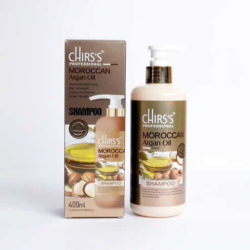 Chirs’s Professional Moroccan Argan Oil Shampoo – 400 ml