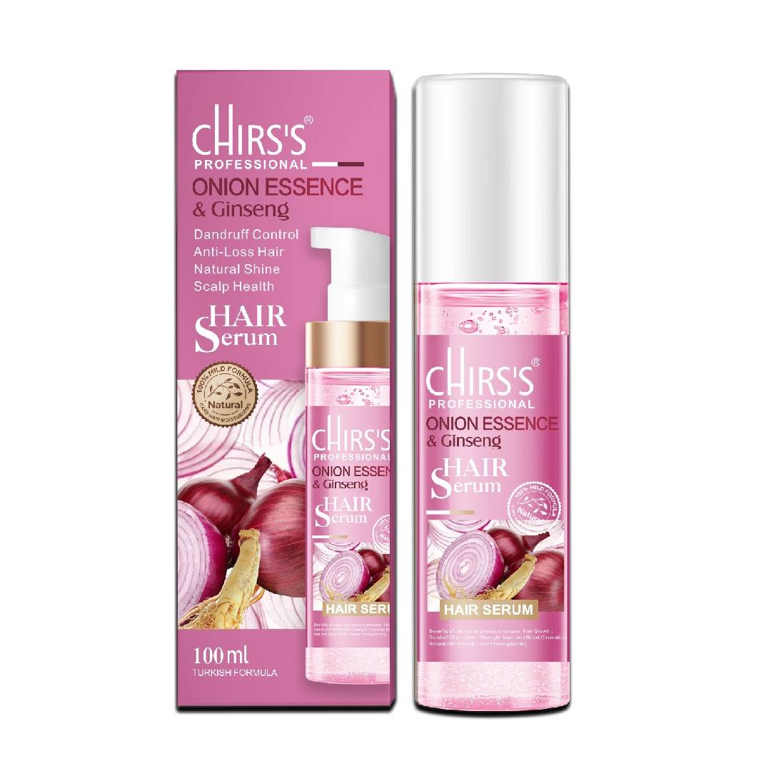 CHIRS'S Professional Onion Essence And Ginseng Hair Serum