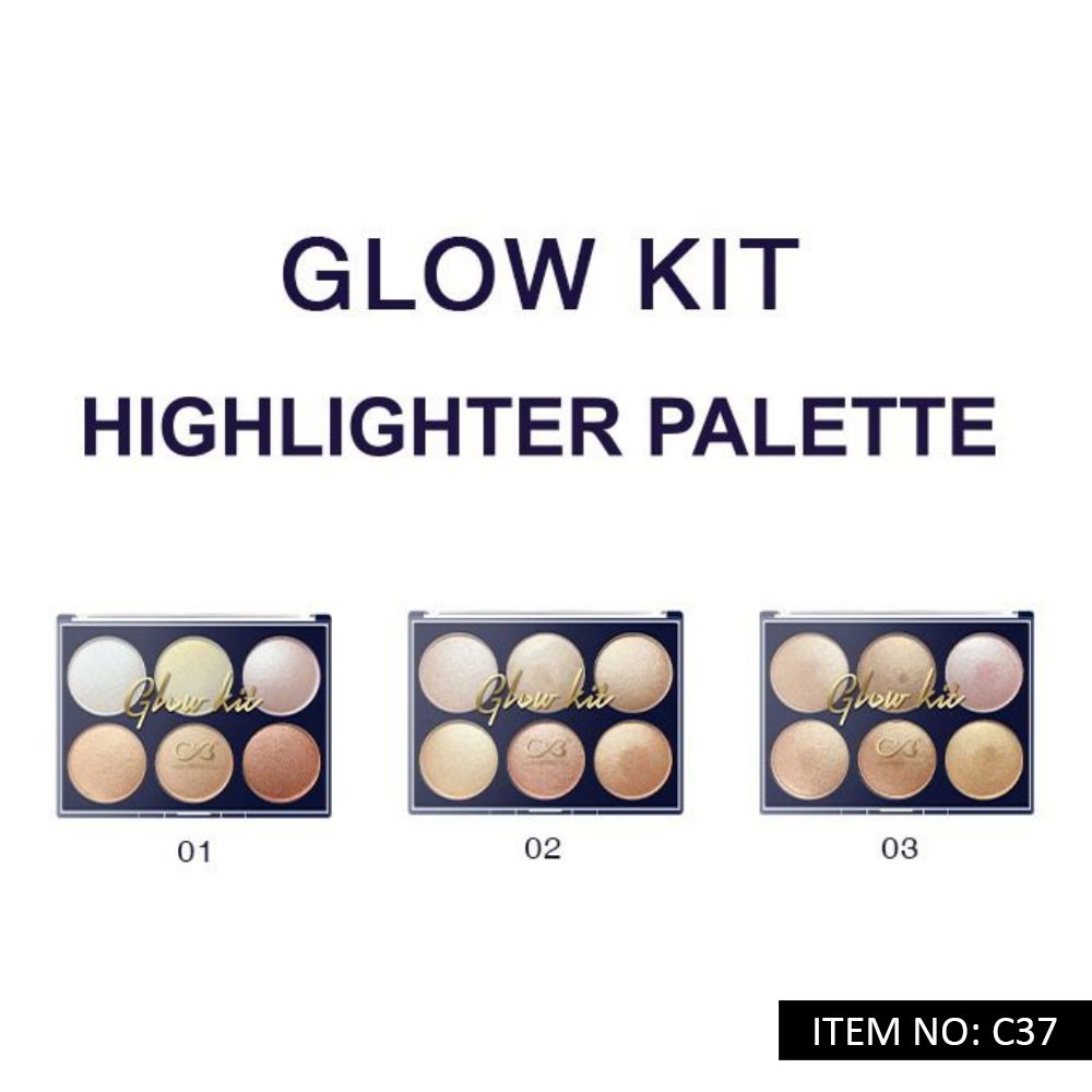 CVB Glow Kit 6in1 Highlighter Palette