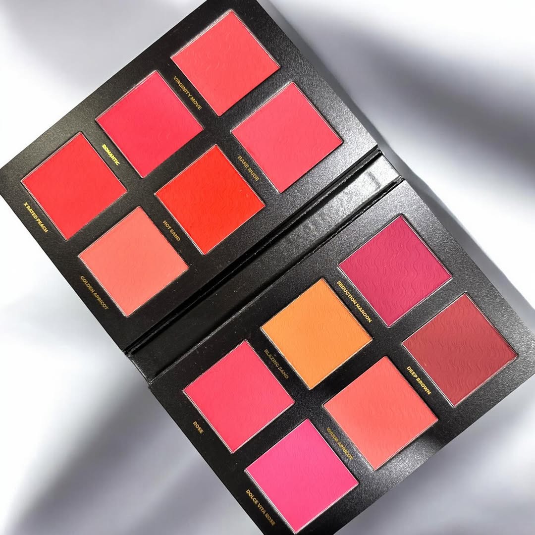 Cvb Blusher palette Perfect All Skin Tones Twelve Shades C226