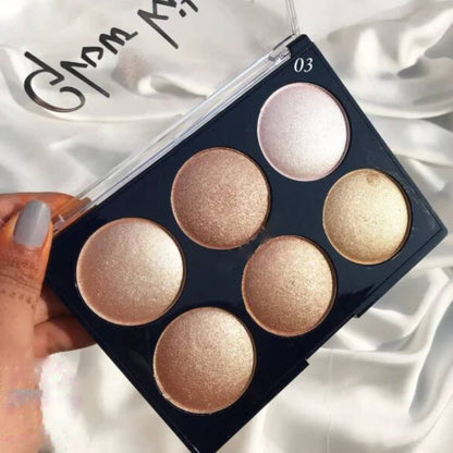 CVB Glow Kit 6in1 Highlighter Palette