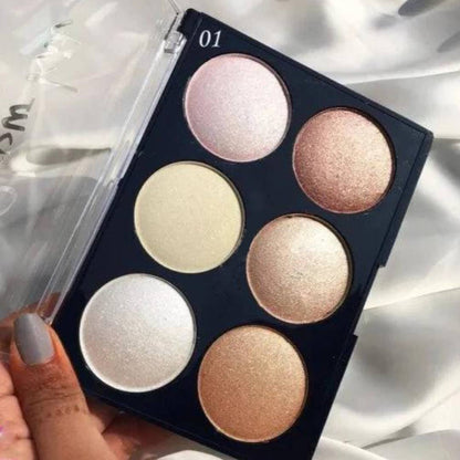 CVB Glow Kit 6in1 Highlighter Palette