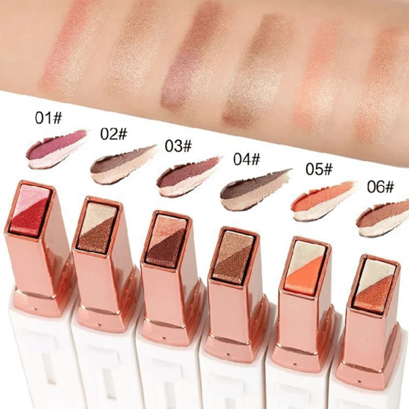 Peinifen Color Eye Shadow Stick Waterproof Long Lasting Makeup