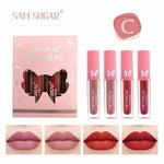 Sam Sugar Lip Creme 4Pcs Set