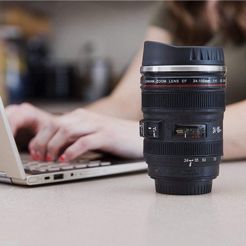 Camera Lens Shape Mug