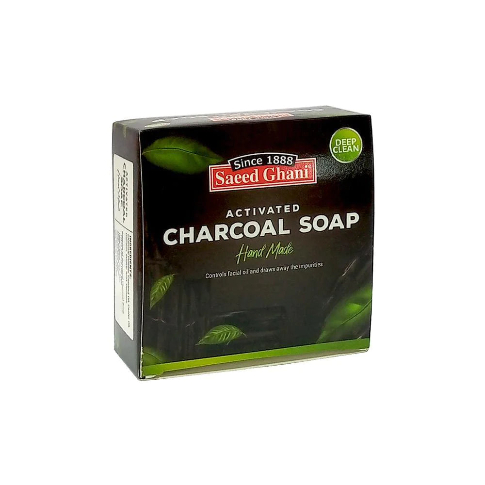 Saeed Ghani Charcoal Deep Cleansing Handmade Soap