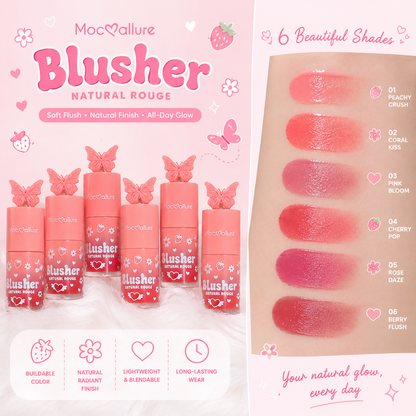 Mocallure Puff Liquid Blushon Pack of 6