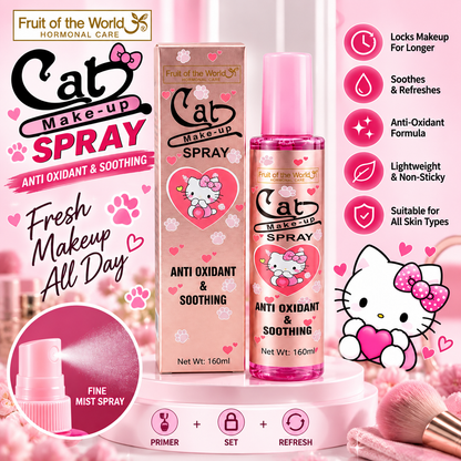 Fruit of the World Cat Makeup Fixing Spray 160ml