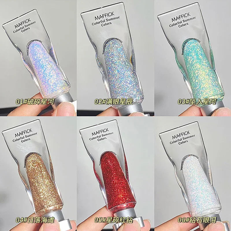 Maffick Colorful Summer Colors Glitter Liquid Eyeshadow