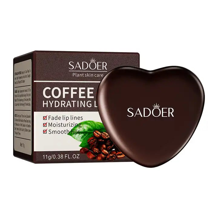 Sadoer Coffee Hydrating Moisturizing Exfoliating Lip Balm