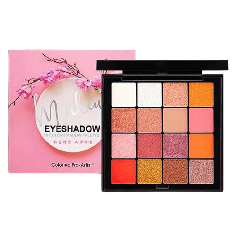 Colorina Pro-Artist Makeup 16 Colors Eyeshadow