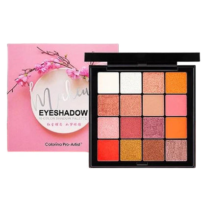 Colorina Pro-Artist Makeup 16 Colors Eyeshadow