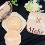 Mekey Xecret Radiant Glow Matte Face Powder All Day Coverage With Puff