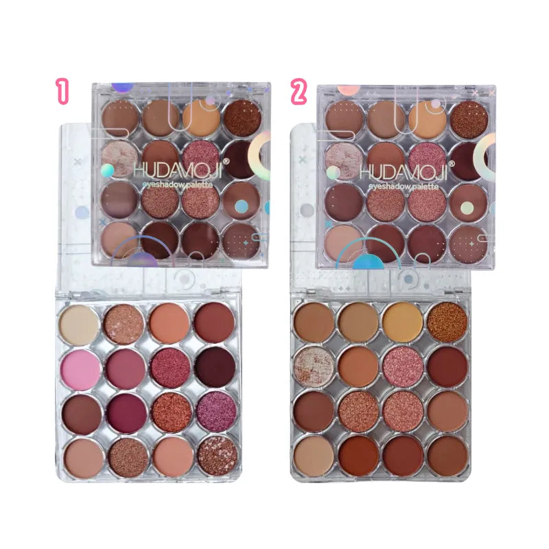 Hudamoji 16 Color Fashion Eyeshadow Palette