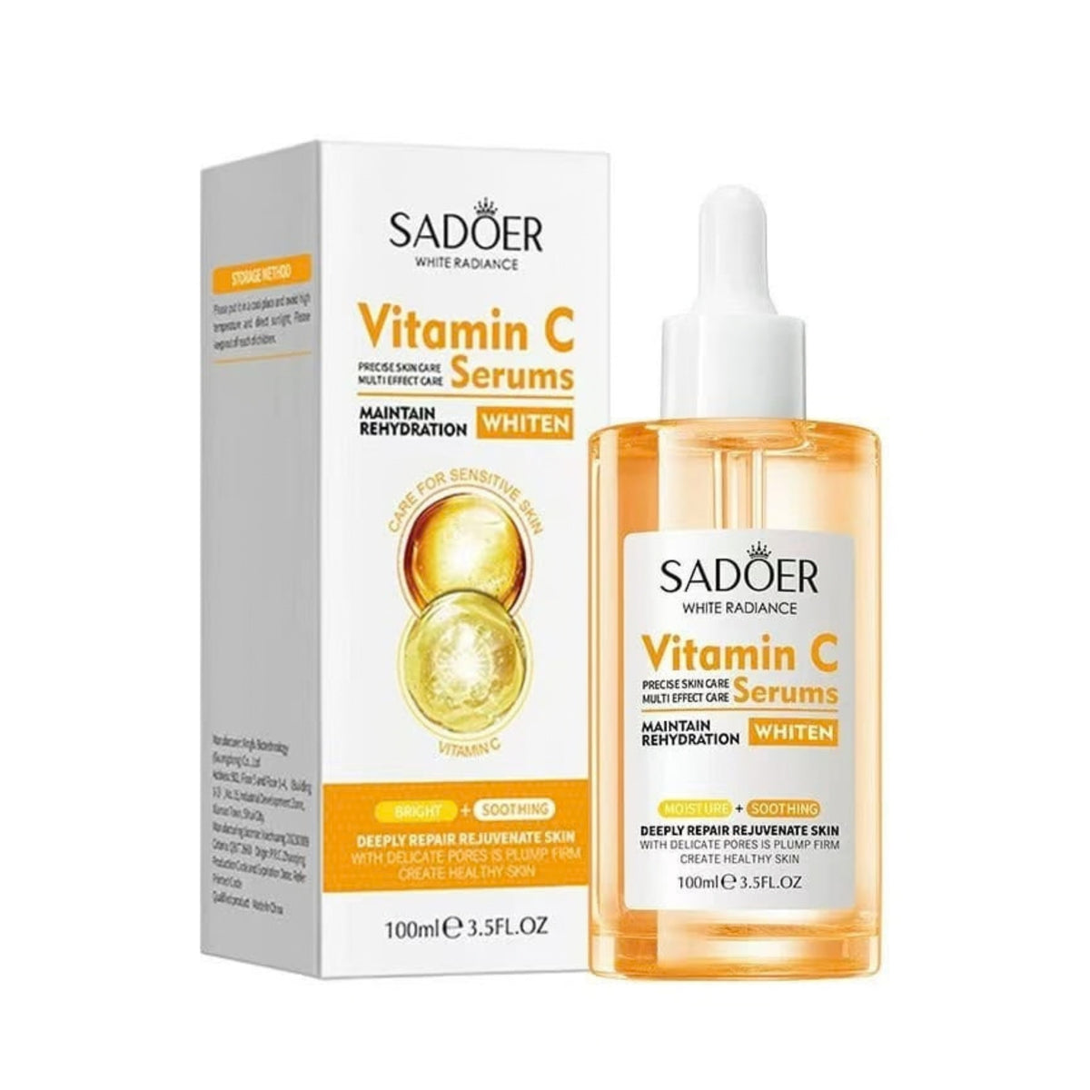 Sadoer Vitamin C Brightening & Hydrating Serum, 100ml