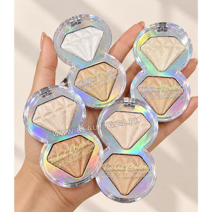 MSYAHO 2-in-1 Baked Powder Highlighter