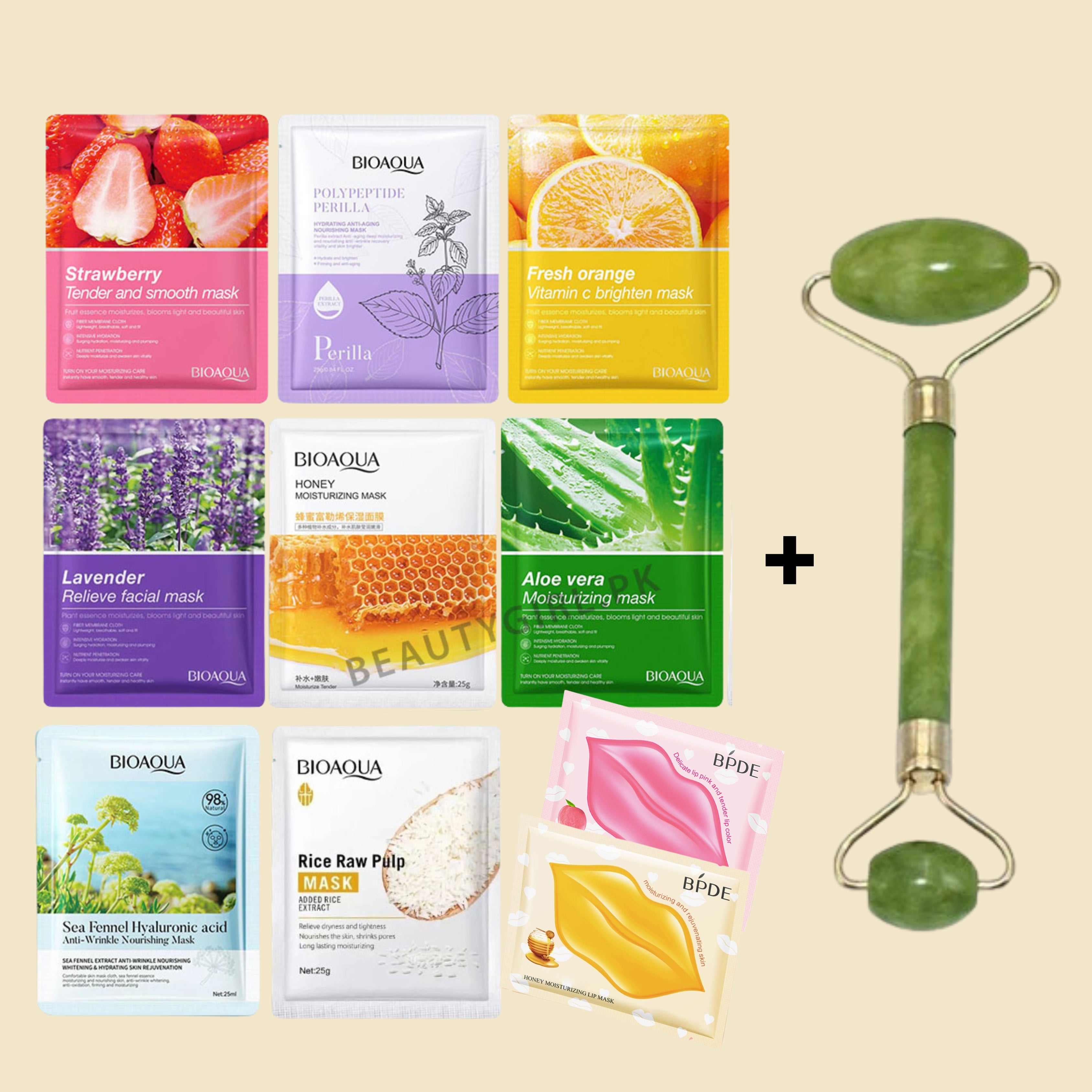 Ultimate Glow Boost Sheet Mask Collection Pack of 10