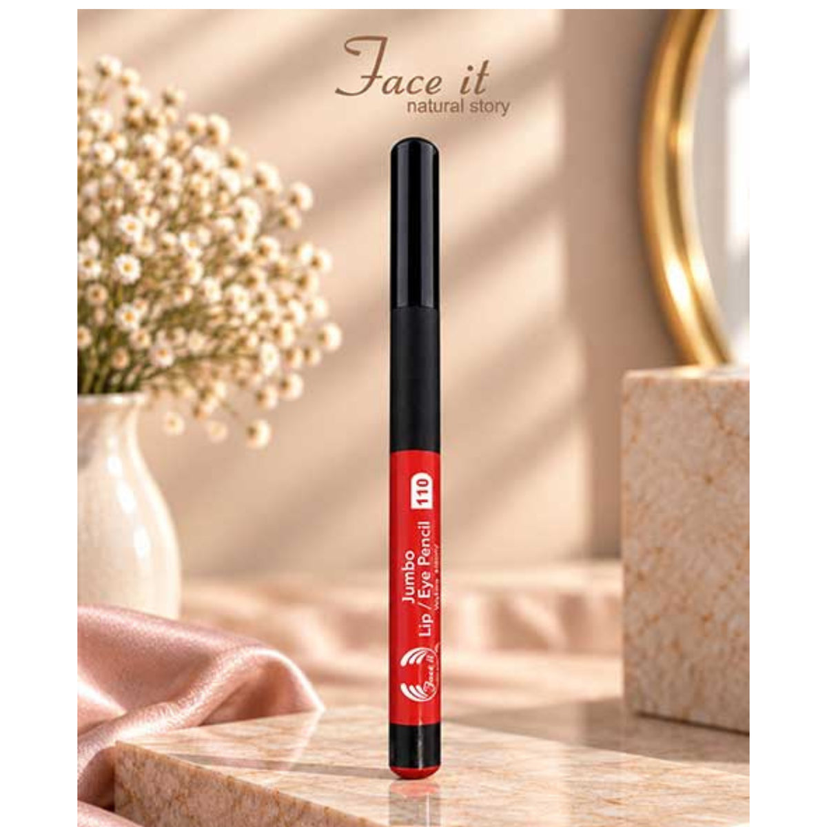 Face it Natural Story Jumbo Lip & Eye Pencil