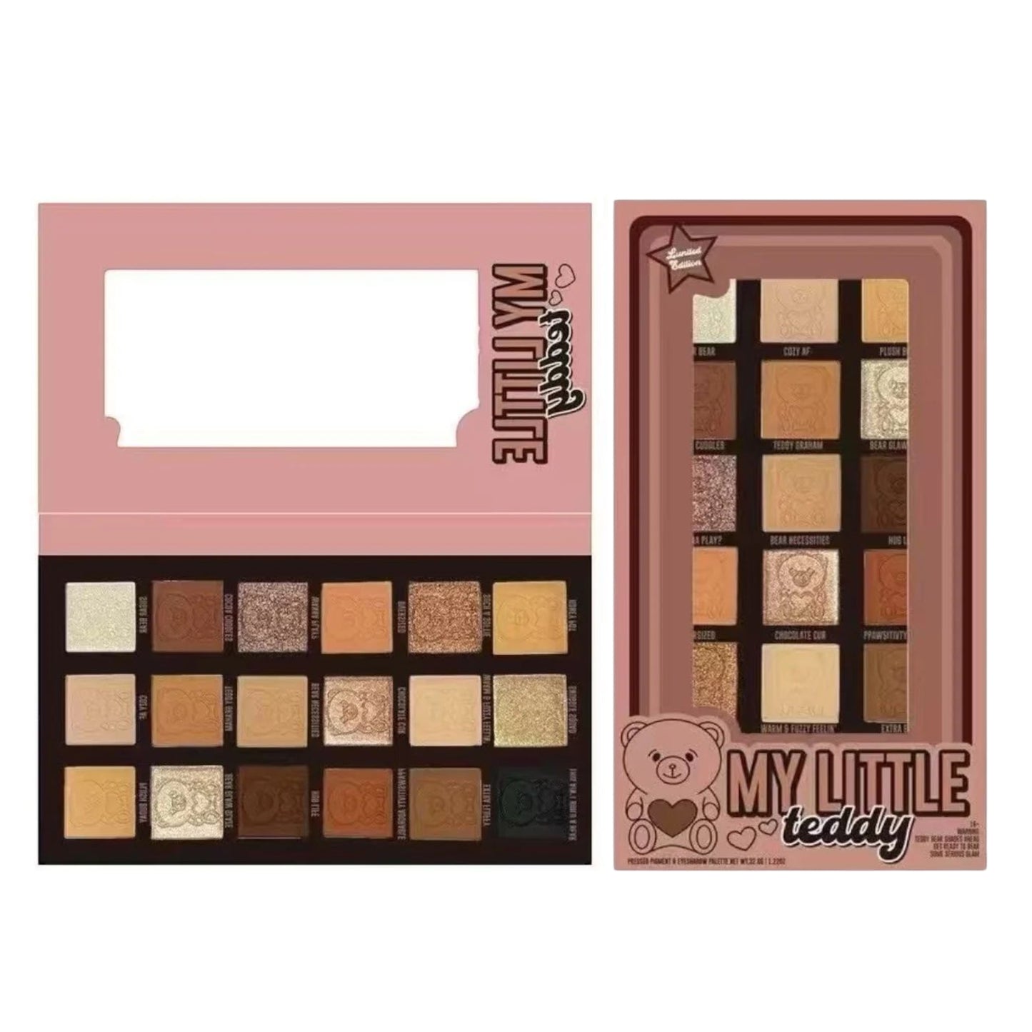 Coco Urban My Little Teddy 18 Color Eyeshadow Palette