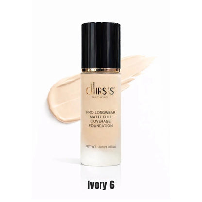 CHIRSS Pro Longwear Matte Full Coverage Foundation