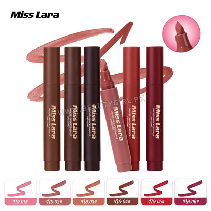 Miss Lara Waterproof Lip Marker – 6 Shades Set