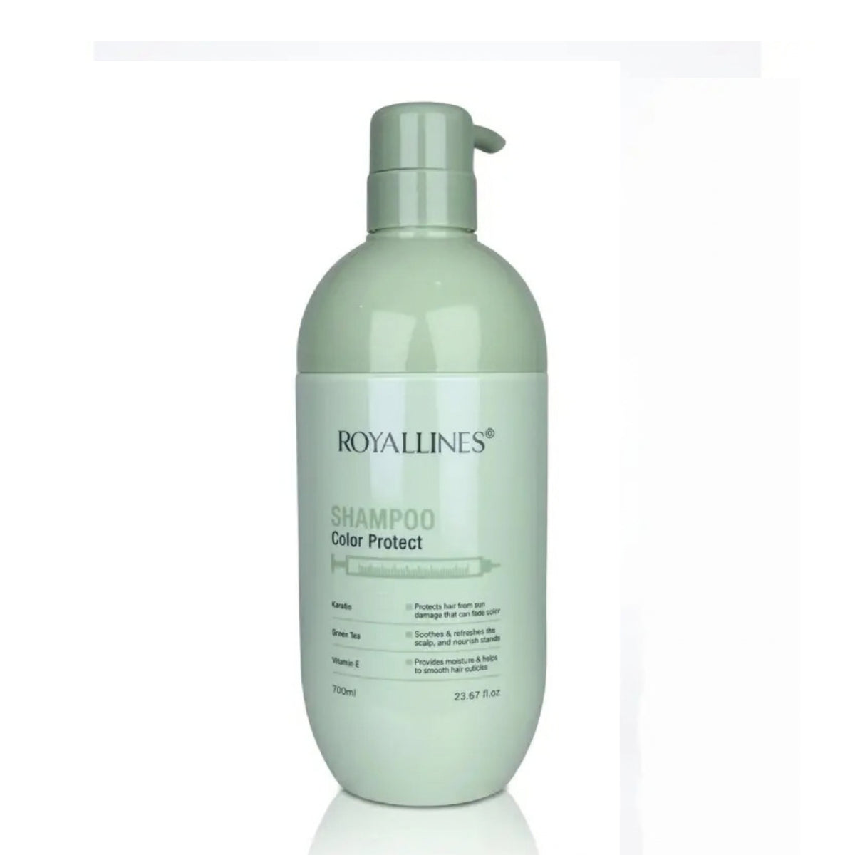 Royallines Keratin & Green Tea Color Protect Shampoo