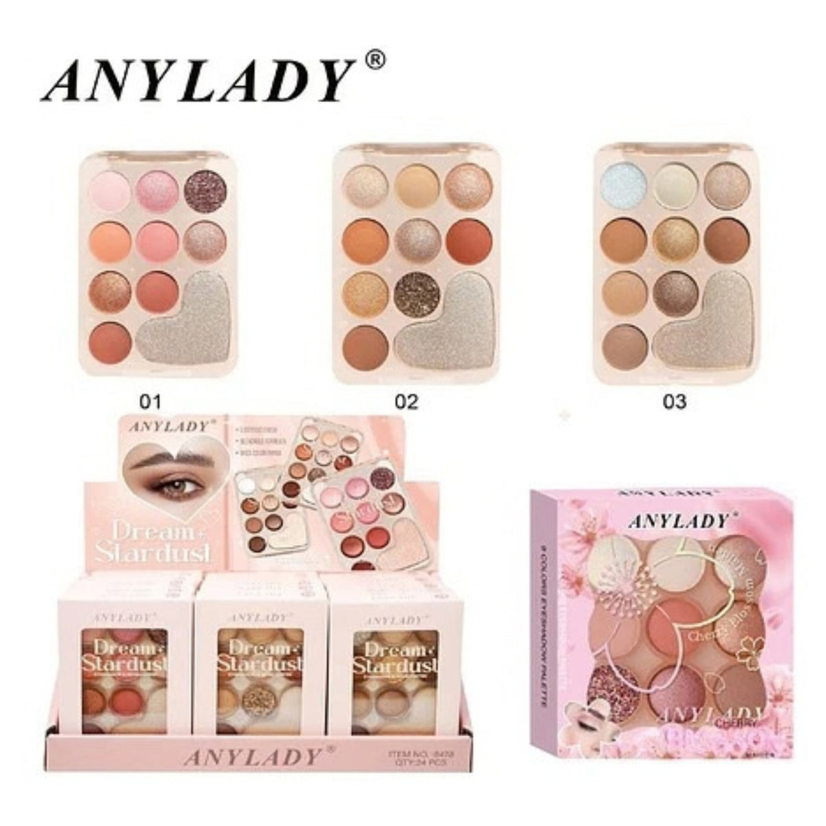 AnyLady Dream Stardust Eyeshadow Palette