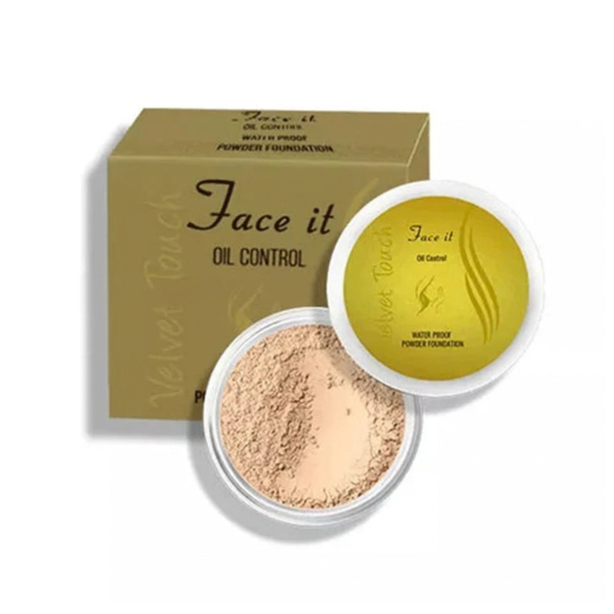 Face It Natural Story Oil Control Loose Powder