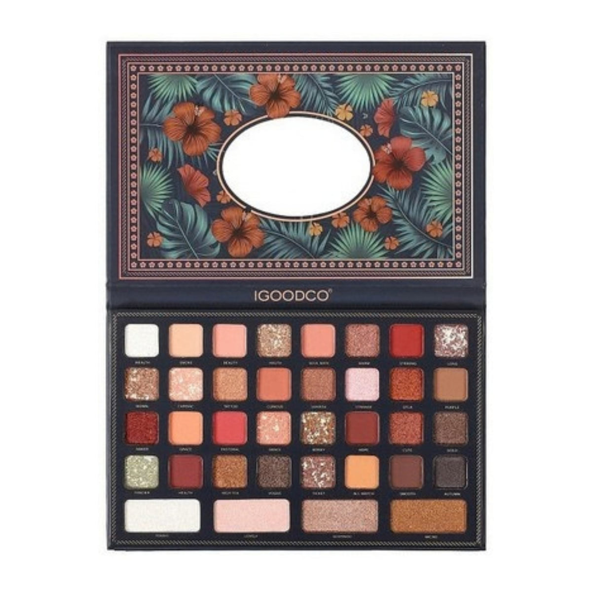 IGOODCO Floral Fantasy 36-Color Eyeshadow Palette IG-3696
