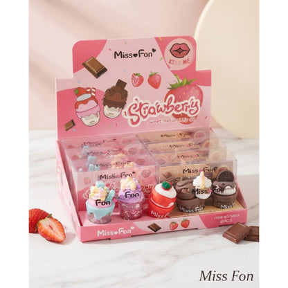 Miss Fon Ice Cream Lip Oil Set – Pack of 3