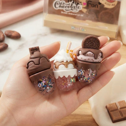 Miss Fon Ice Cream Lip Oil Set – Pack of 3