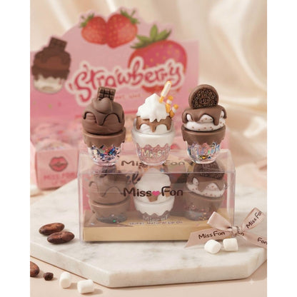 Miss Fon Ice Cream Lip Oil Set – Pack of 3
