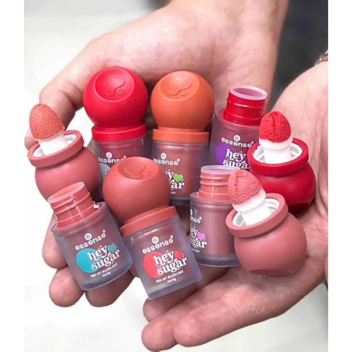 Essence 6 Color Puff Blush Set