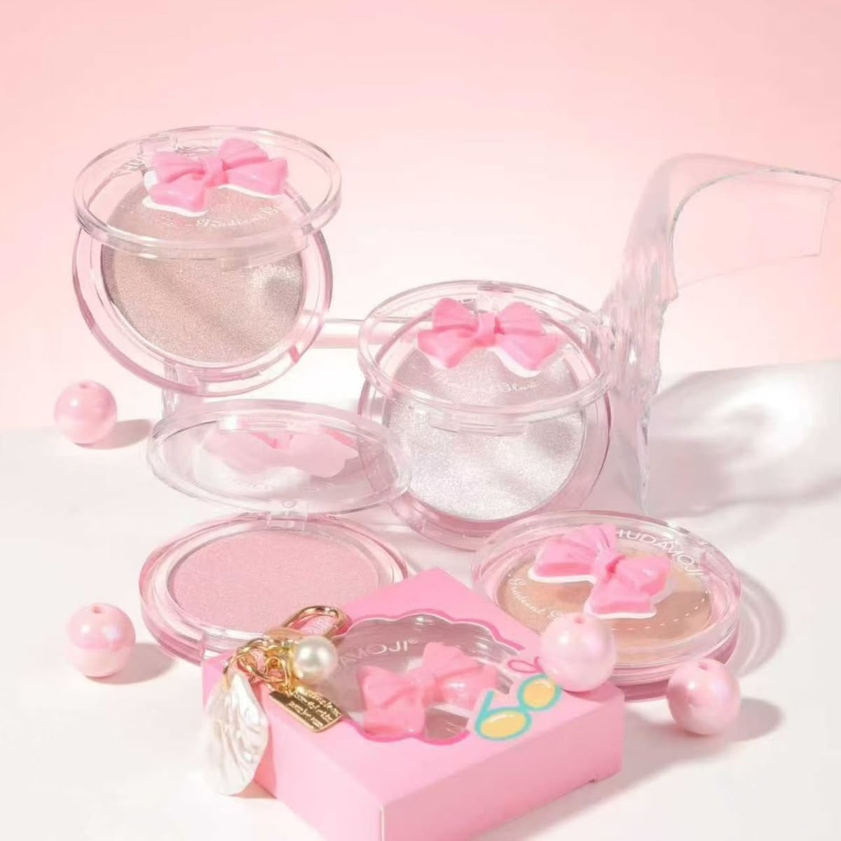 Hudamoji Bright Ethereal Highlighter – Pack of 4