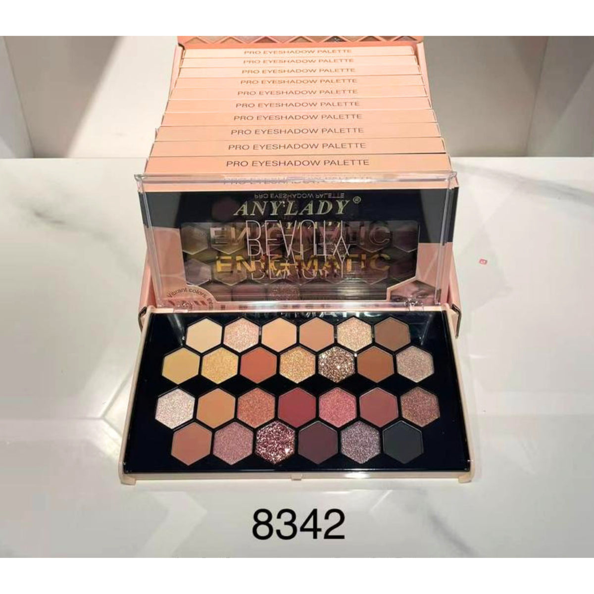 ANYLADY Beauty Enigmatic 26-Color Eyeshadow Palette (Model 8342)