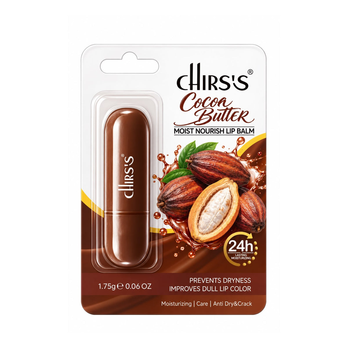 Chirss Moist Nourish Lip Balm 1.75g