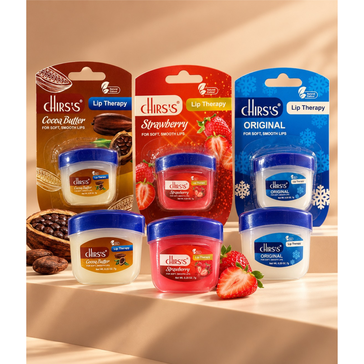 Chirss UK Lip Therapy Moisturizing Lip Balm 7g