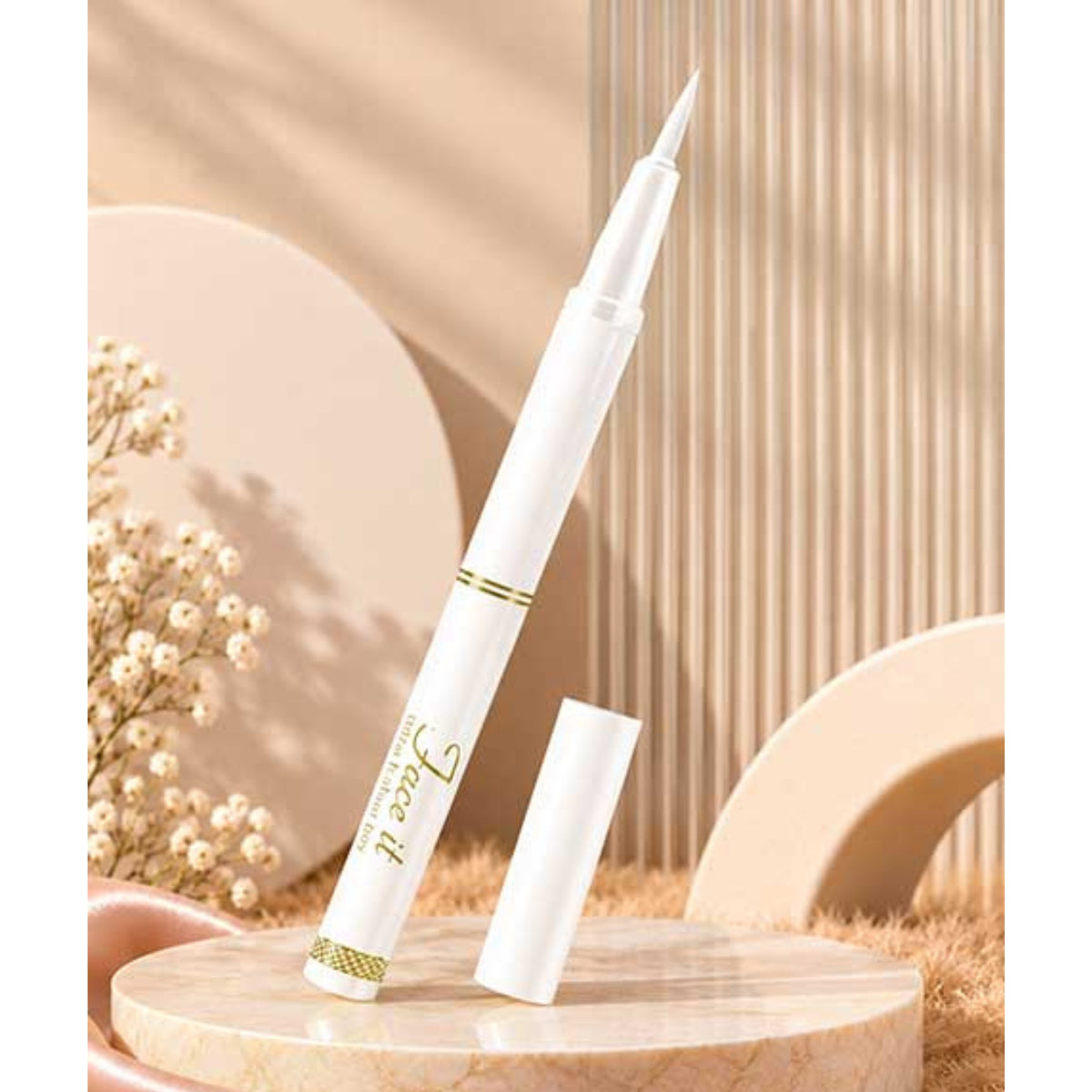Face It Natural Story White Eyeliner Pen
