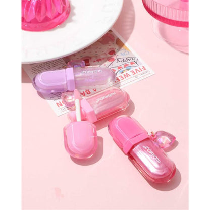 Hudamoji Glossy Lip Gloss Moisturizing Shiny Lip Gloss