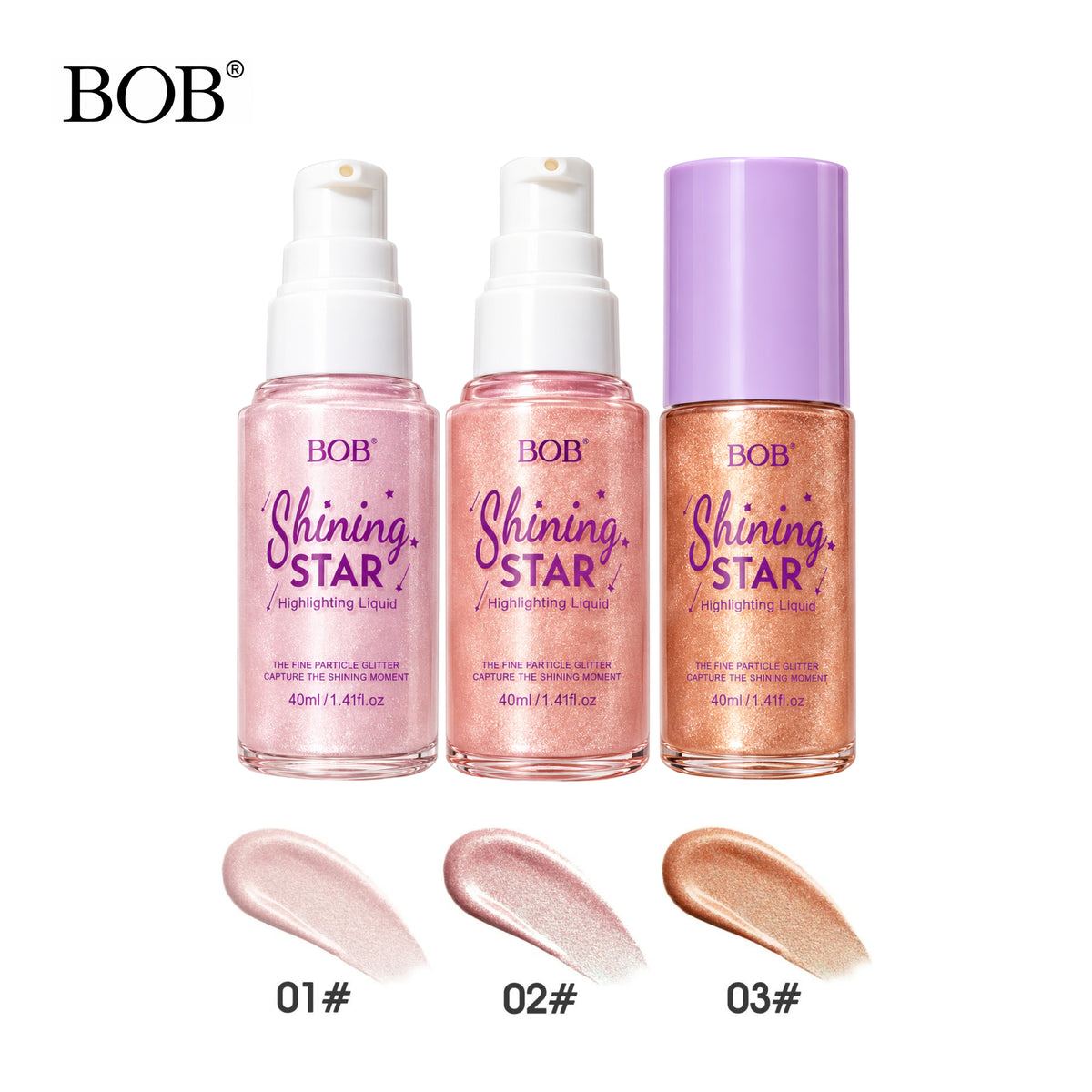 BOB Shining Star Liquid Body Highlighter 40ml