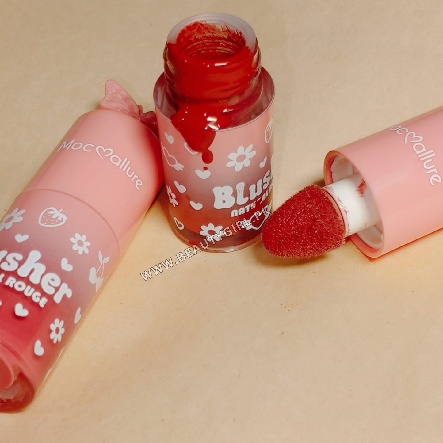 Mocallure Puff Liquid Blushon Pack of 6